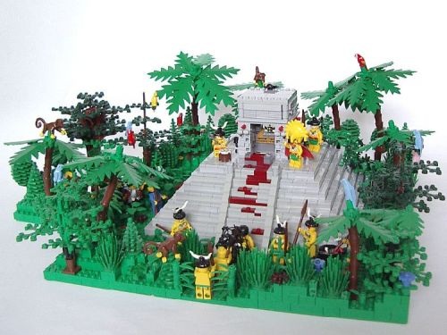 lego mayan temple